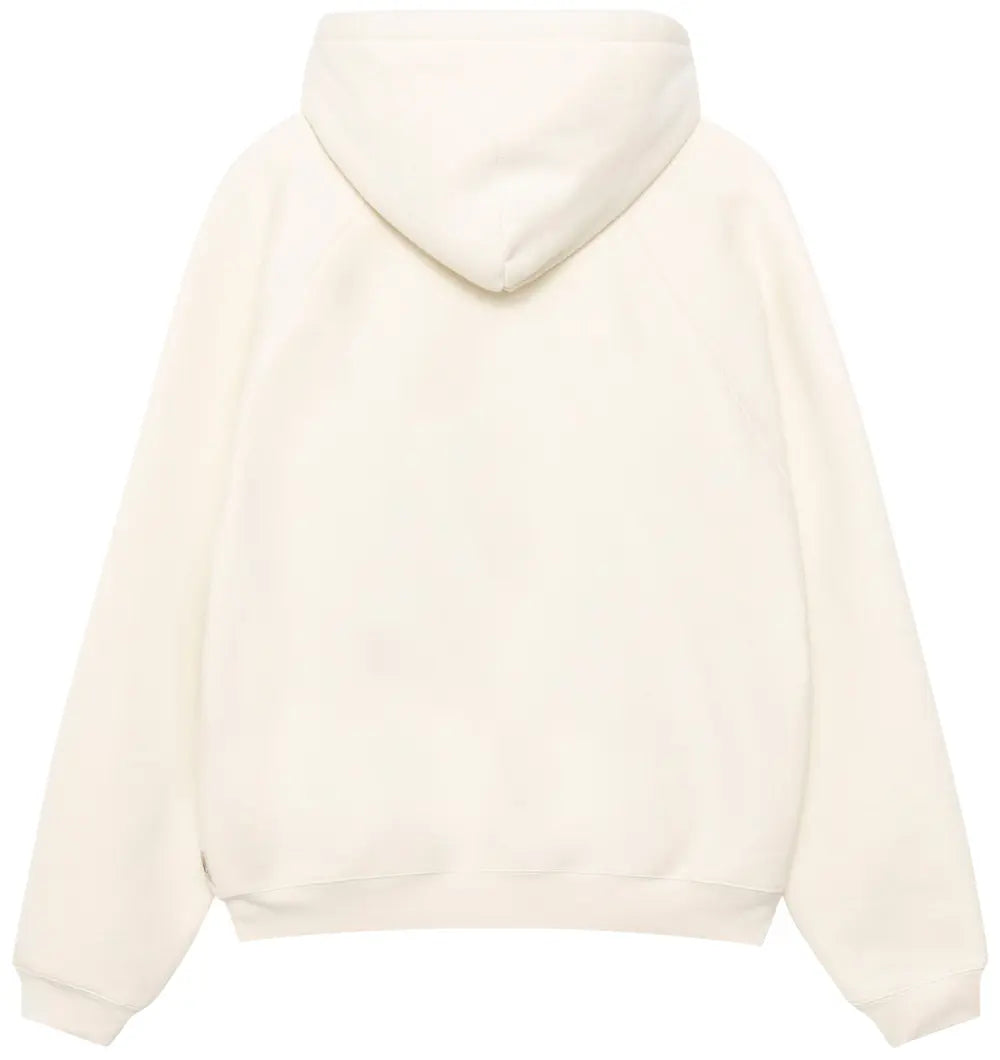 Stussy Fleece Raglan Hoodie 'Natural