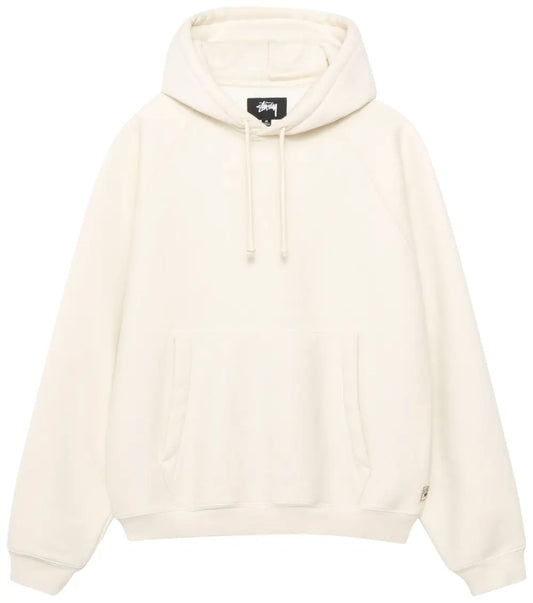 Stussy Fleece Raglan Hoodie 'Natural