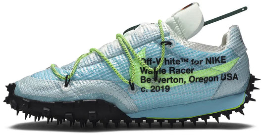 Off-White x Wmns Waffle Racer 'Vivid Sky'