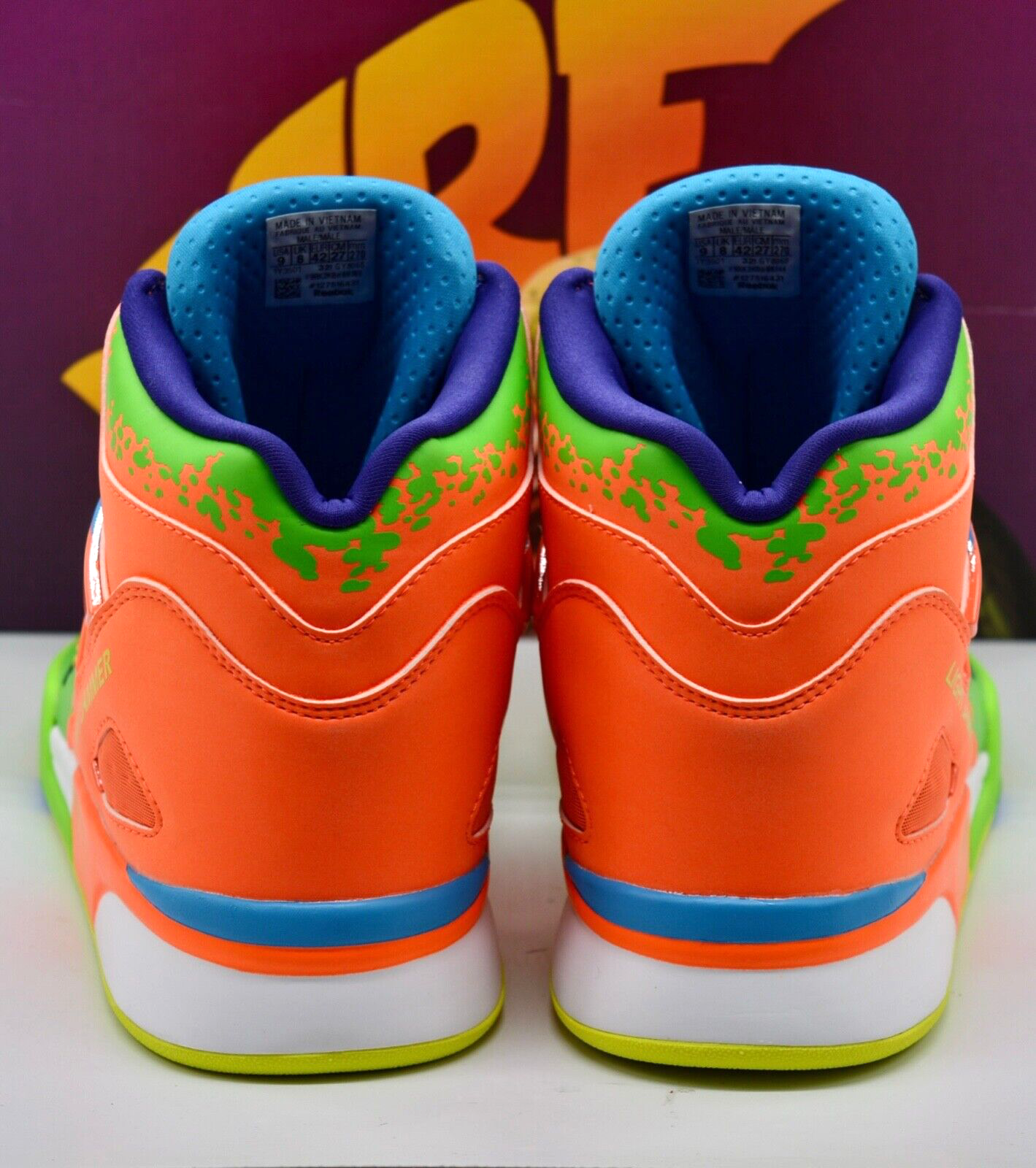REEBOK PUMP OMNI ZONE II NERF RETRO 9